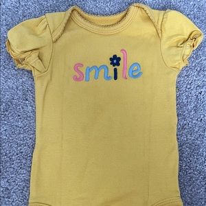 Yellow onesie